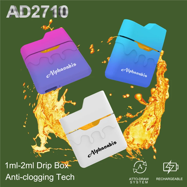 1/2ml Drip Design Vape With Anti-clogging Tech